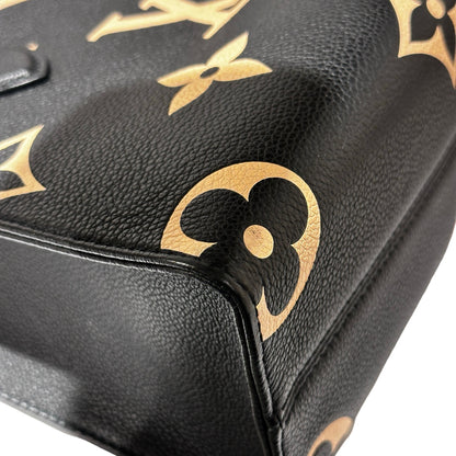 Used LOUIS VUITTON Monogram Empreinte Leather OnTheGo PM Two Way Shoulder Bag Black GHW