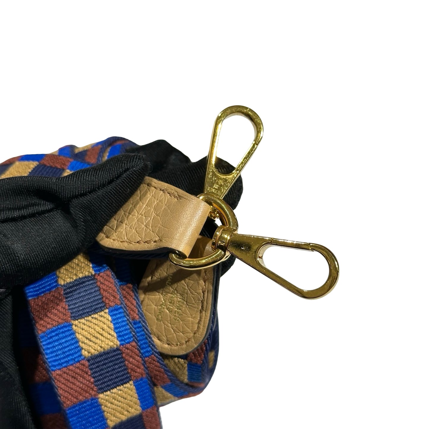 Used HERMÈS MINI EVELYNE Shoulder Bag Brown GHW