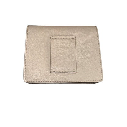 Used HERMES Clemence Roulis Mini Cross body bag White