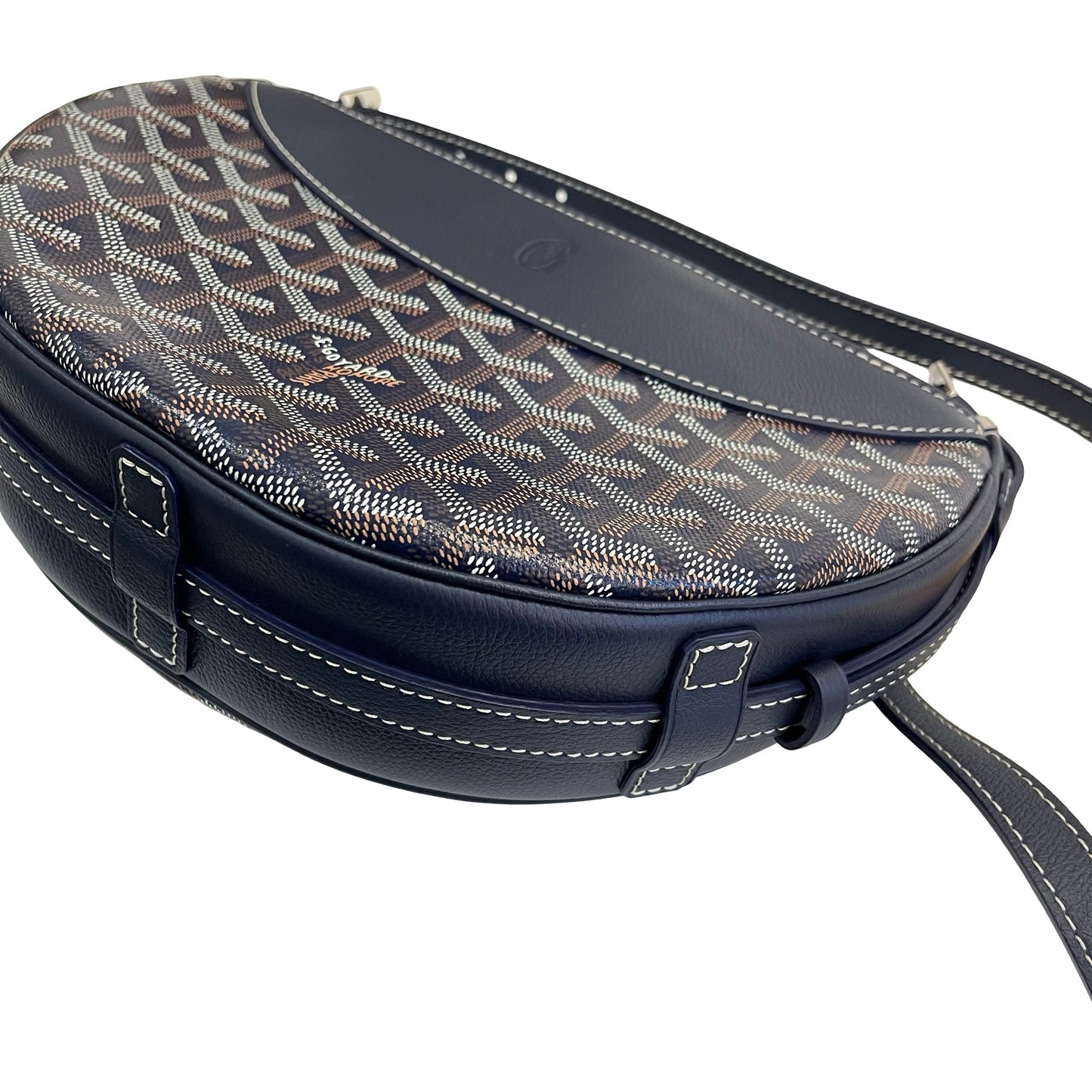 Used GOYARD Cross Body Bag Navy