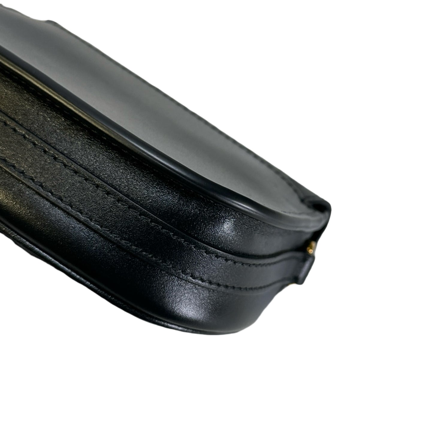 Used DIOR Leather Bobby Shoulder Bag Black