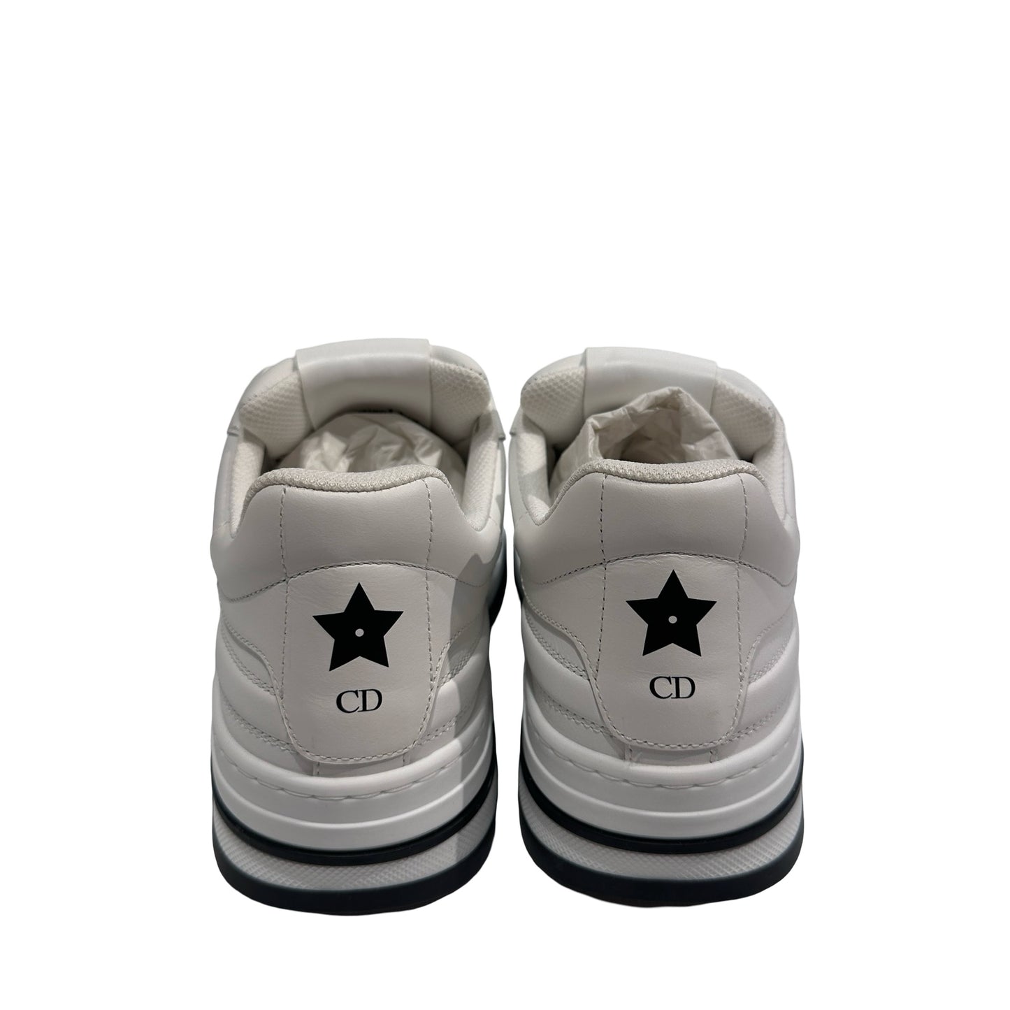 Dior Calfskin Leather Dior Vibe Sneakers White