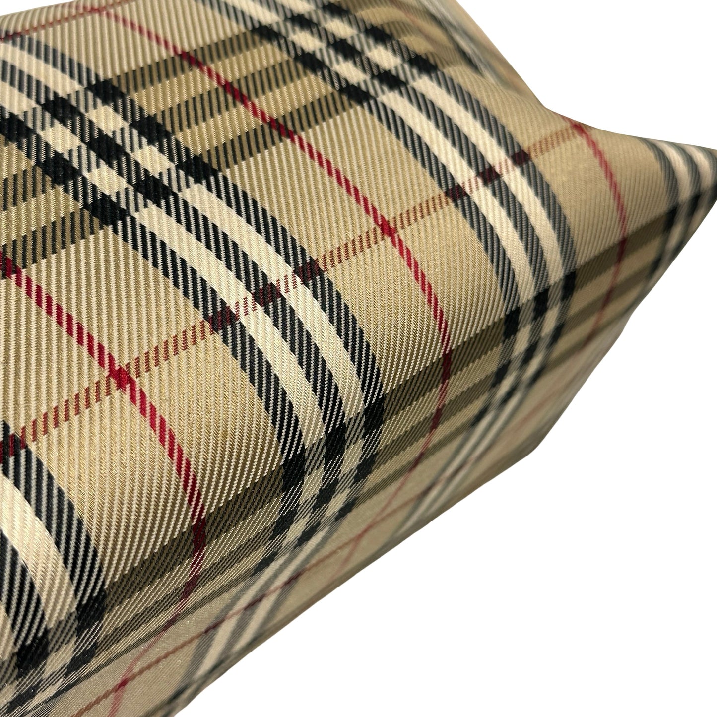 Used BURBERRY Nova Check Nova Check Shoulder Bag Beige Black Red