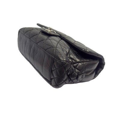 Used CHANEL Quilted Calfskin Quilted Calfskin Chain Shoulder Bag Chain Shoulder Bag Black