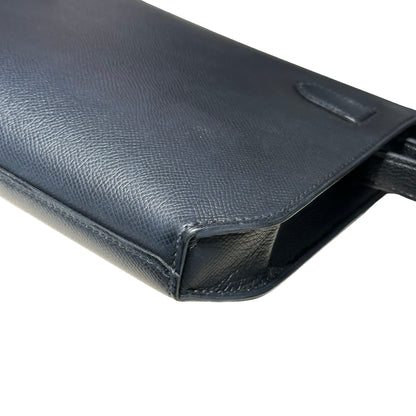 Used HERMÈS Kelly Depeches 25 Shoulder Bag Black GHW