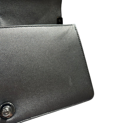 Used PRADA Vitello Phenix Leather Vittelo Phenix Camera Bag Camera Bag Blue