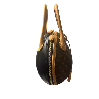 Used LOUIS VUITTON Monogram Canvas Monogram Egg Bag Clutch PHW Monogram