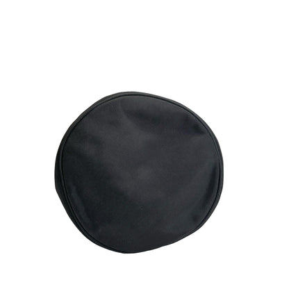 Used BALENCIAGA Logo Wheel Drawstring Bag Black Pink