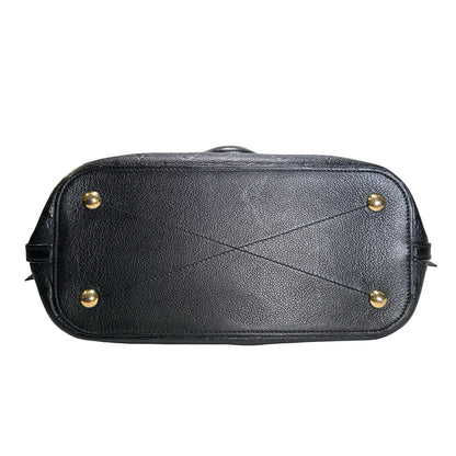 LOUIS VUITTON Monogram Mazarine Tote Bag Black GHW