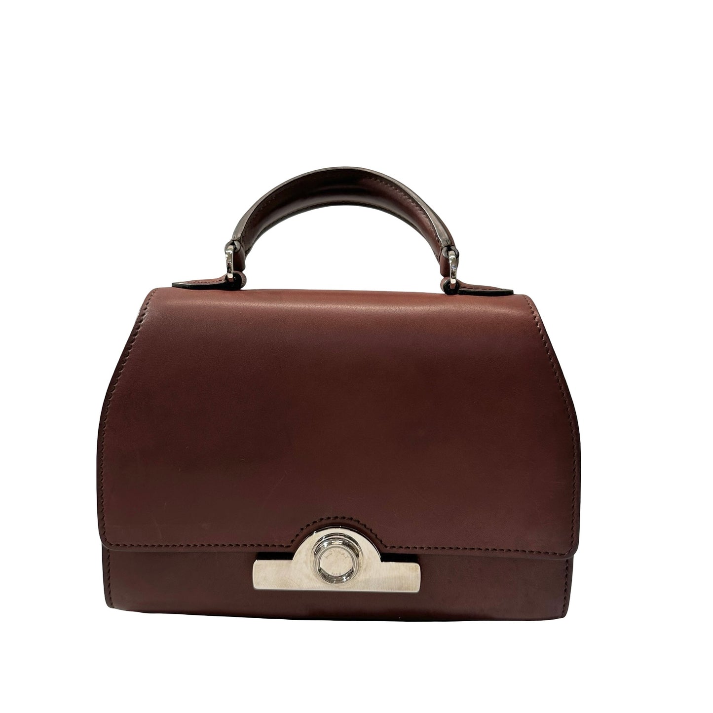 Used MOYNAT Cross Body Bag Red PHW
