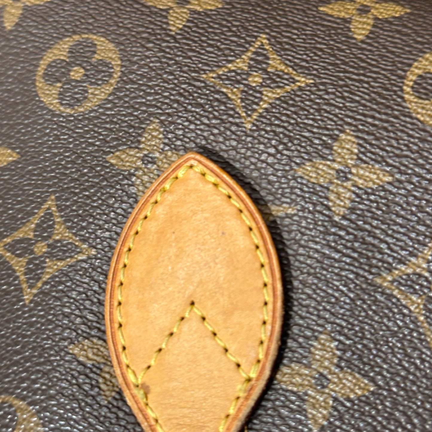 Used Louis Vuitton Monogram Eclipse Canvas Neverfull GM Shoulder Bag Brown GHW