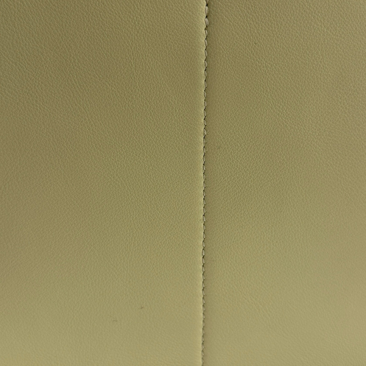 HERMES Leather Halzan Shoulder Bag Yellow Lime