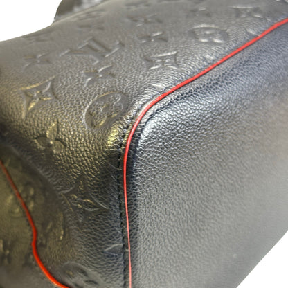 Used LOUIS VUITTON Monogram Empreinte NéoNoé Bucket Bag Navy Blue