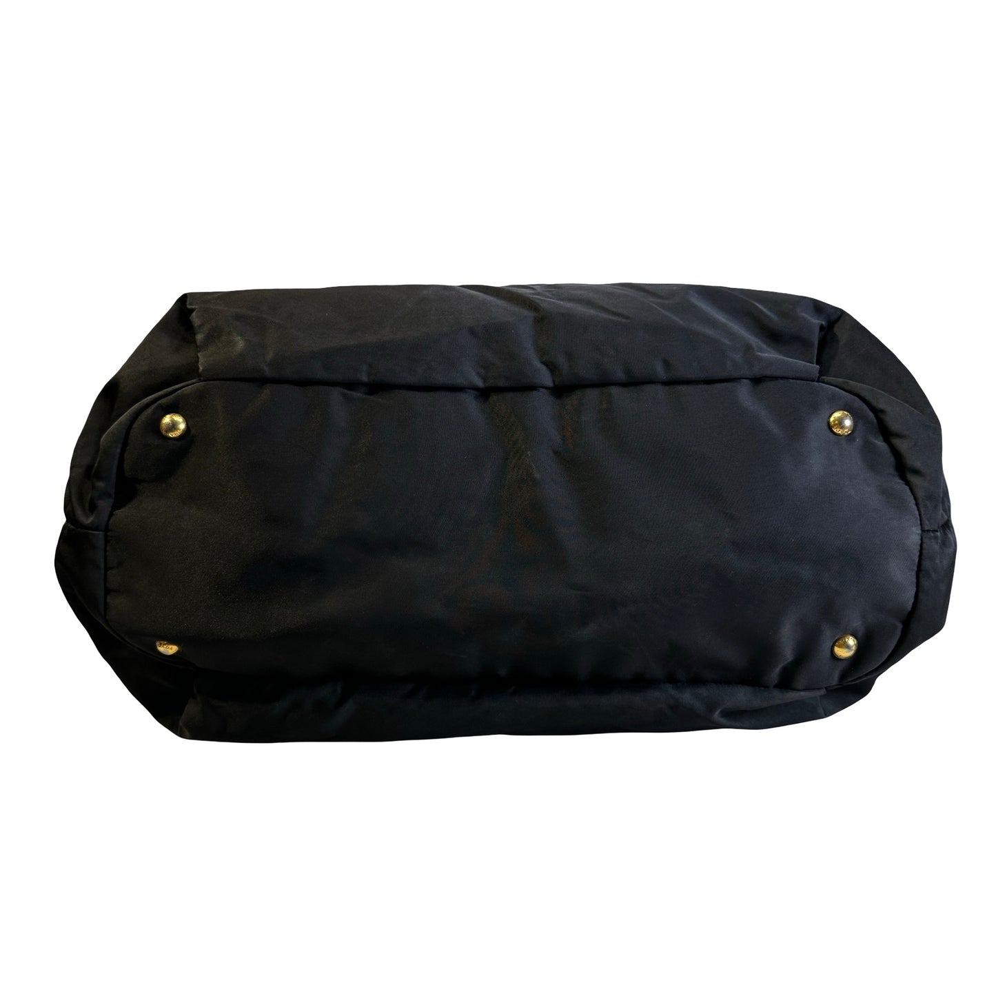 Used PRADA Nylon Tote Tote Bag Black