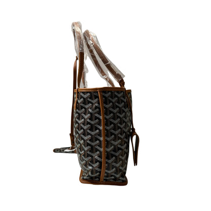 New GOYARD Sac Anjou Mini Hobo Bag Brown Black