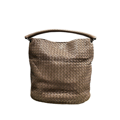 Used BOTTEGA VENETA Shoulder Hobo Bag Brown