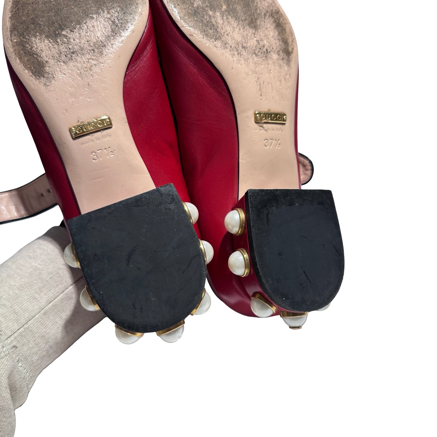 Used GUCCI Shoes Red