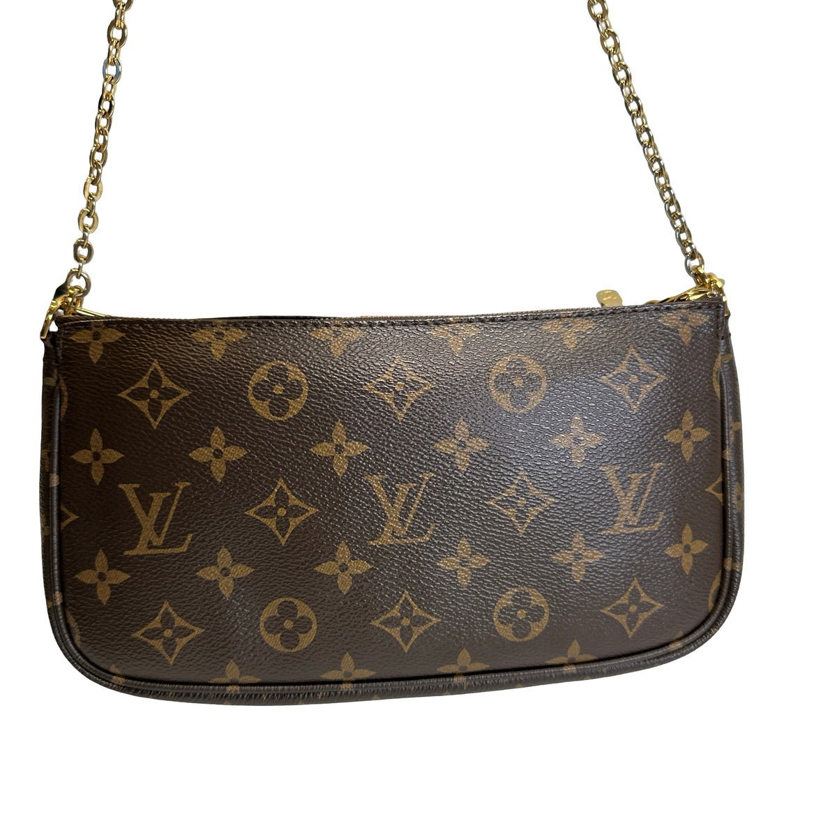 Used LOUIS VUITTON Monogram Multi Pochette Accessories Cross body bag Brown