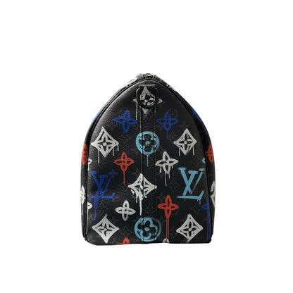 New Louis Vuitton KEEPALL Holdall Multicolour Black