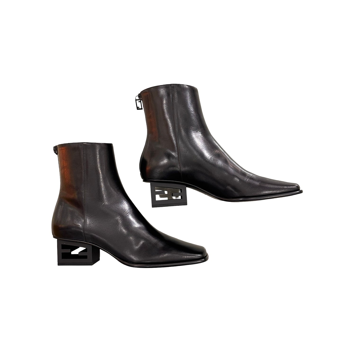 Used FENDI Shoes Black