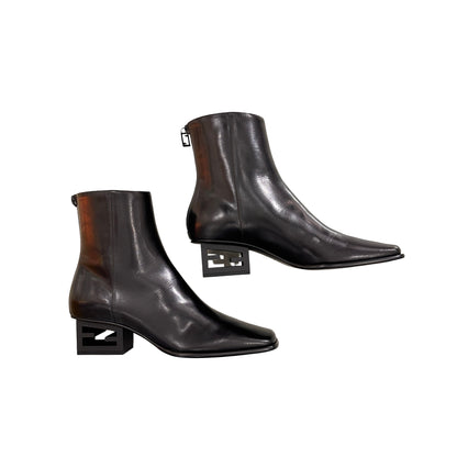 Used FENDI Shoes Black