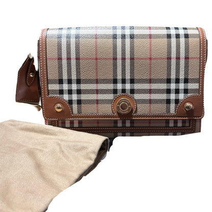 Used BURBERRY Cross Body Bag Brown GHW