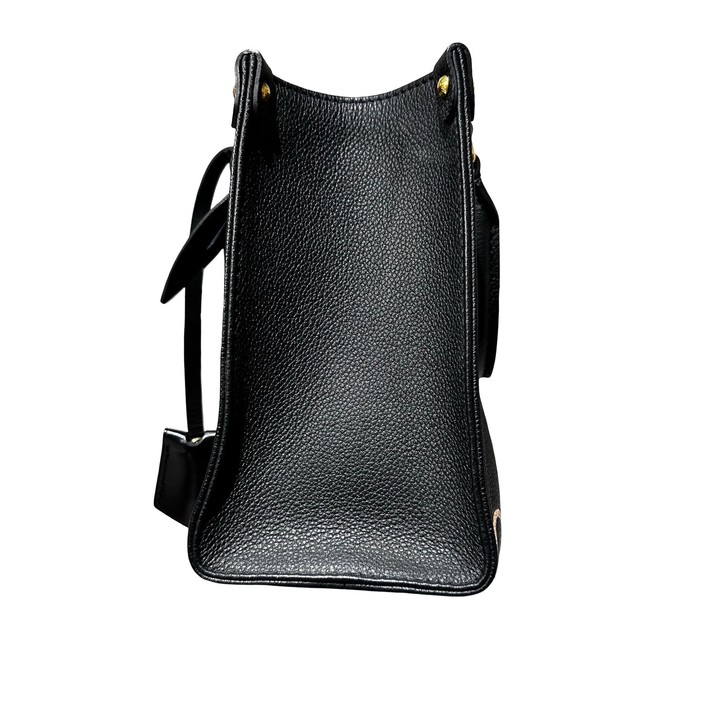 Used LOUIS VUITTON Monogram Empreinte Leather OnTheGo PM Two Way Shoulder Bag Black GHW