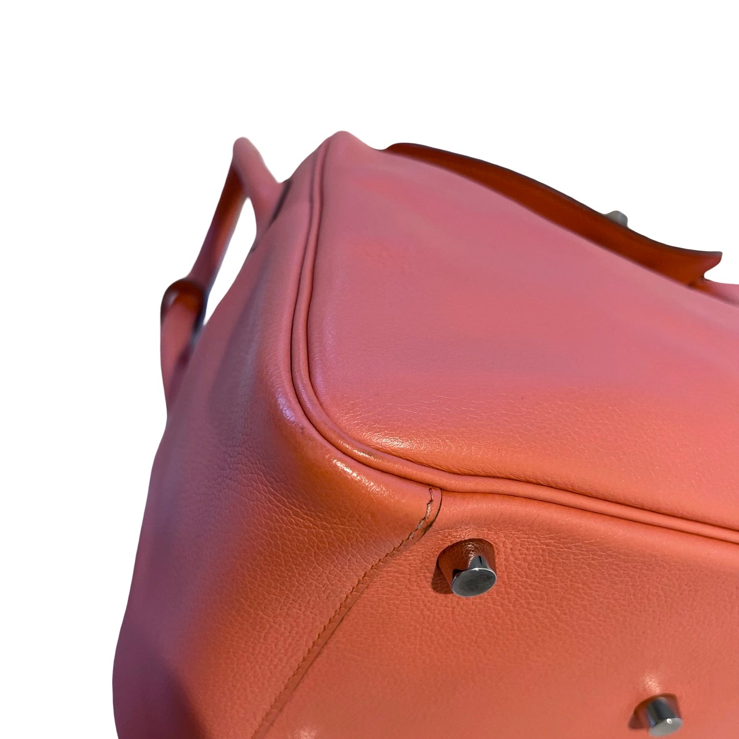 Used Hermès Lindy 26 Shoulder Bag Pink PHW