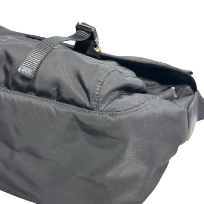 Used PRADA Nylon Nylon Messenger Bag Messenger Bag Black