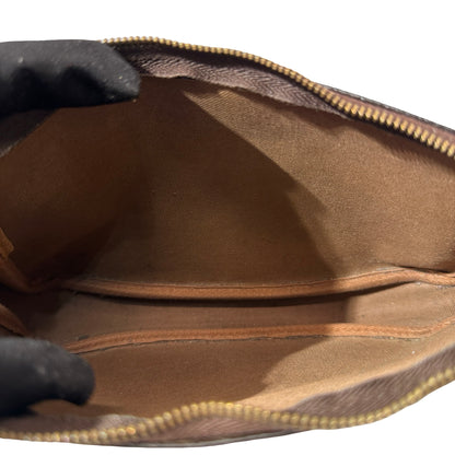 Used Louis Vuitton Monogram Eclipse coated canvas Pochette Shoulder Bag Monogram GHW