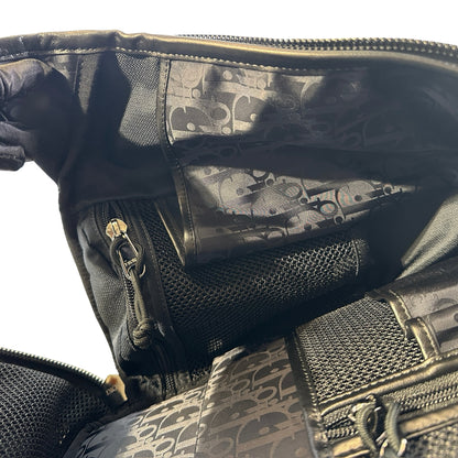 Used DIOR Nylon Rider Backpack Backpack Black