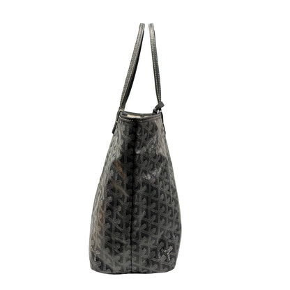 Used Goyard Canvas Tote PM Tote Bag Gray
