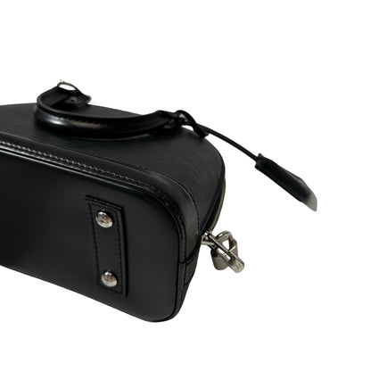 Used Louis Vuitton Epi Leather Alma BB Shoulder Bag Black PHW