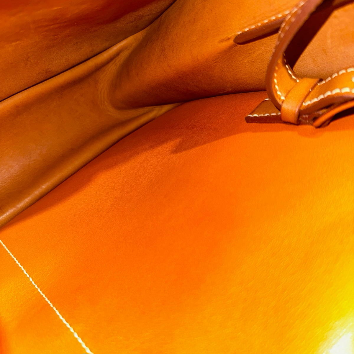 Used HERMES Barenia Calfskin Halzan 31 Handbag Barenia PHW