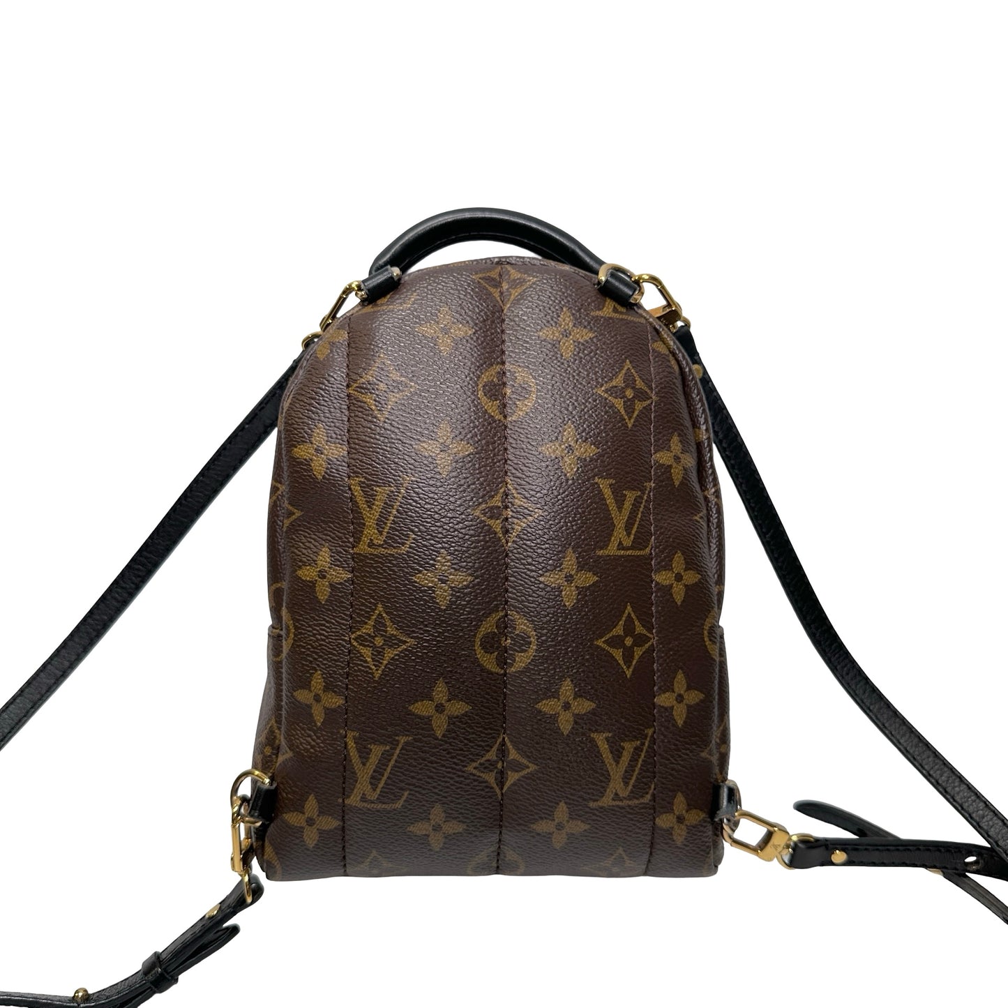 Used LOUIS VUITTON Monogram Backpack Brown Black GHW