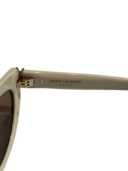 Used SAINT LAURENT Sunglasses Accessories White Brown