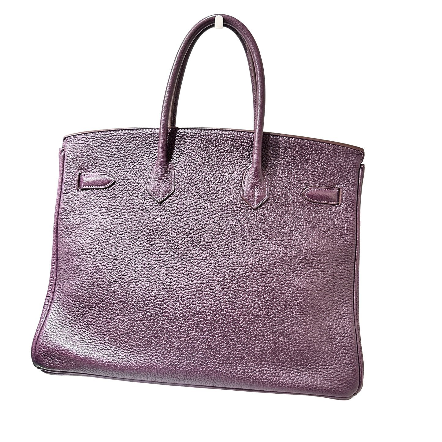 Used Hermès Birkin Handbag Purple PHW