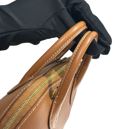 Used HERMÈS Mini Bolide Shoulder Bag Gold (37) GHW