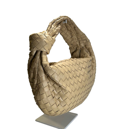 Used BOTTEGA VENETA Handbag Beige ghw