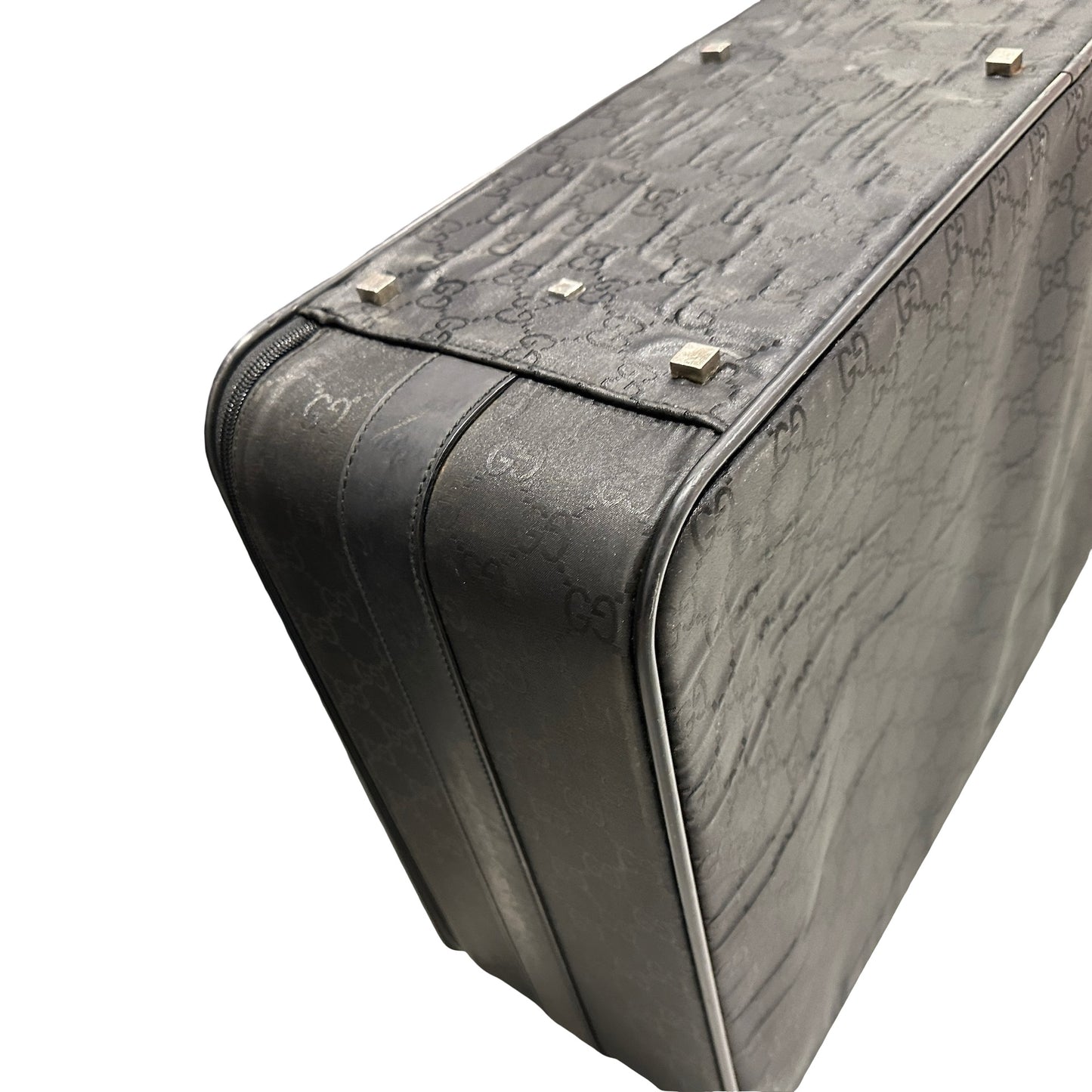 Used GUCCI GG Monogram GG Monogram Luggage Luggage Black