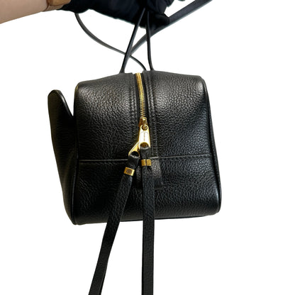 Used BALENCIAGA Leather Shoulder Bag Shoulder Bag Black