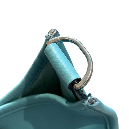 Used HERMÈS Evelyne Shoulder Bag 3P Bleu Atoll PHW