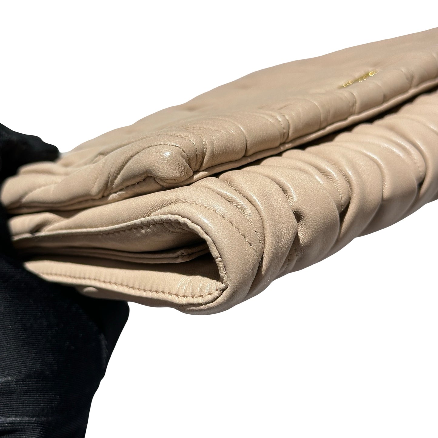 Used MIU MIU Cross Body Bag Pink GHW