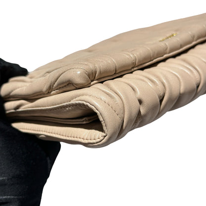 Used MIU MIU Cross Body Bag Pink GHW