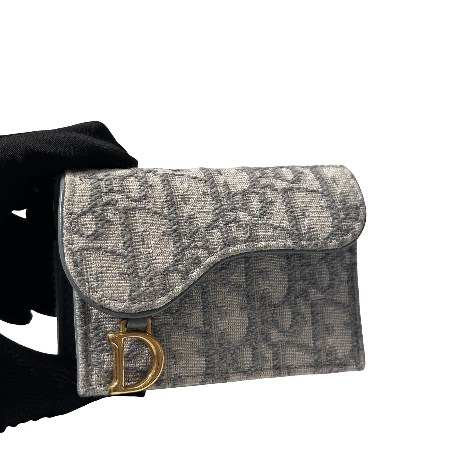 Used DIOR Canvas Cardholder Card holder