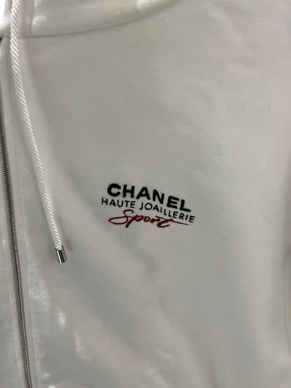 Used CHANEL Nylon Tote Bag Holdall Navy Blue Black PHW