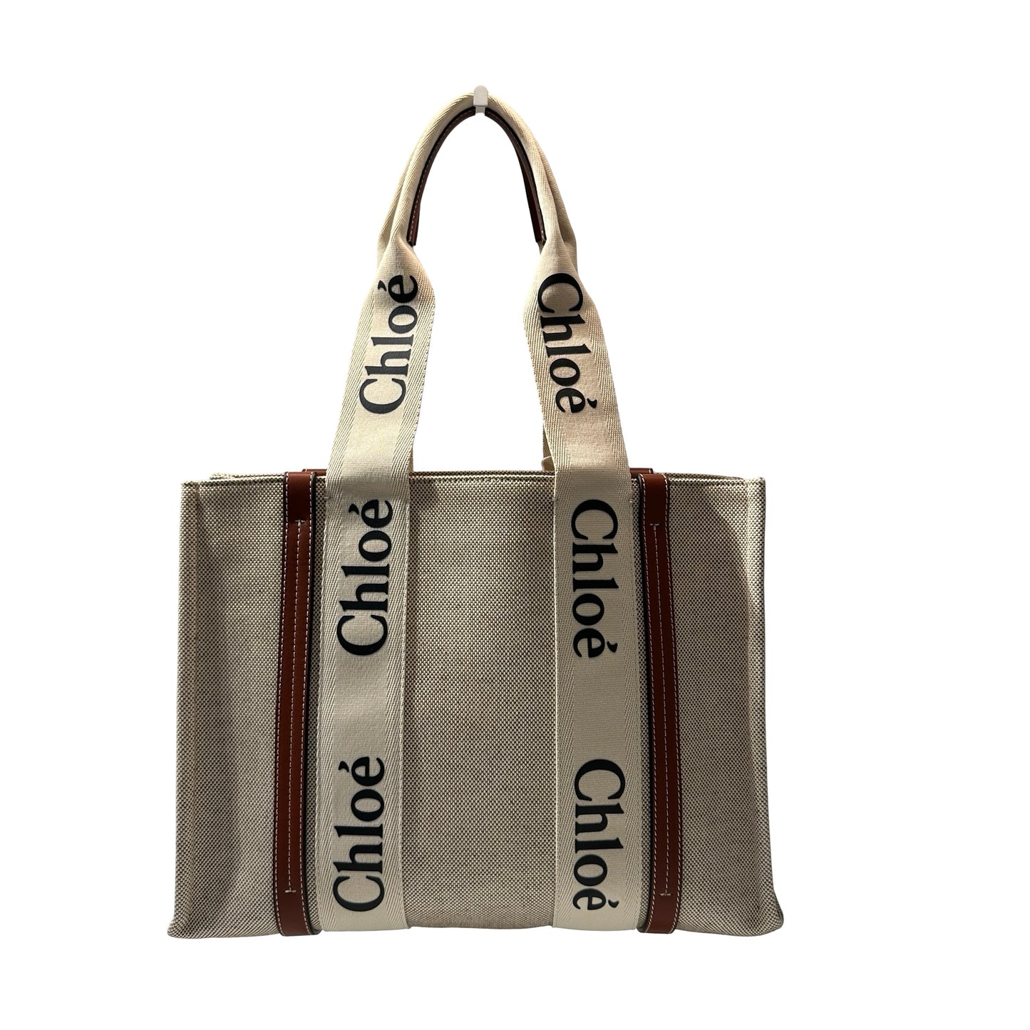 New Chole Medium Tote Tote Bag Beige