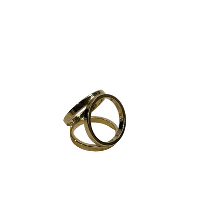 Used HERMES Scarf Ring Scarf ring Gold