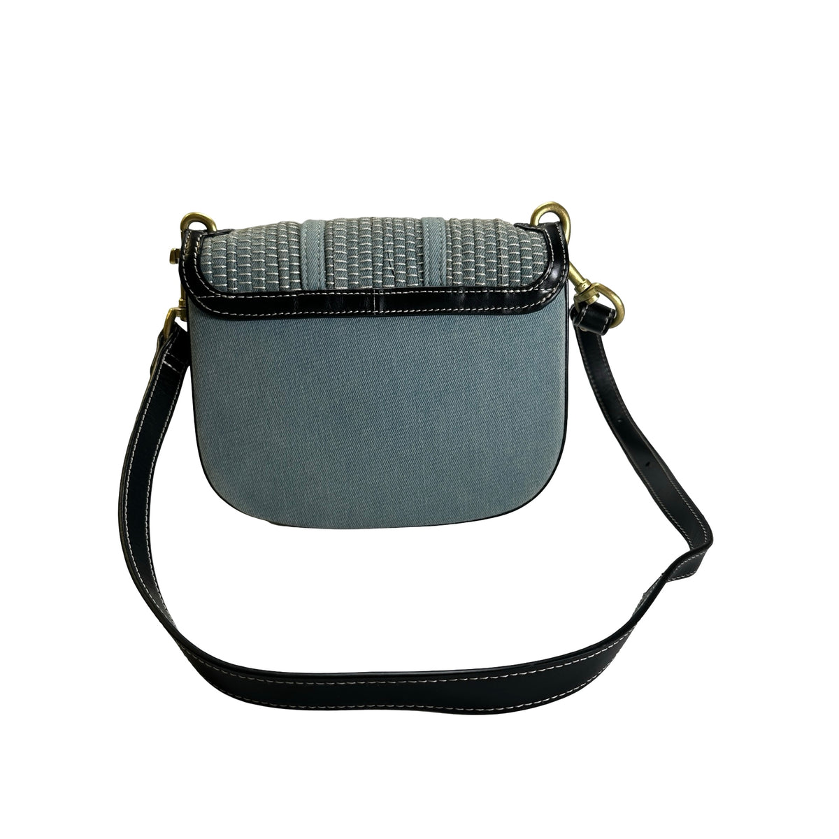 Used SEE BY CHLOE Denim Hana Shoulder Bag Blue