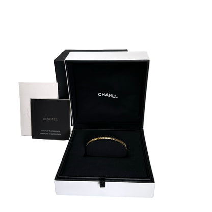 Used CHANEL 18K Gold Coco Crush Bracelet BRACELET GHW